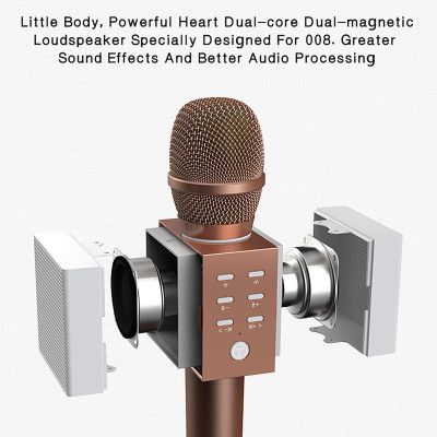 Micrô Karaoke không dây TOSING 008 có loa Bluetooth 2 trong 1 cho IOS