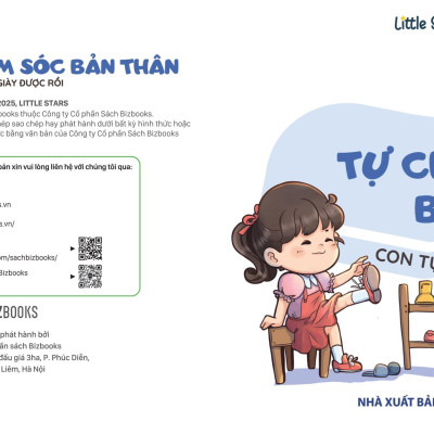 Sách - Kỹ Năng Sống Dành Cho Trẻ Mầm Non - Dạy Bé Cách Tự Chăm Sóc Bản Thân - Con Tự Đi Giày Được Rồi