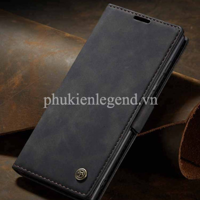 Bao da dạng ví dành cho Samsung Galaxy Note 10 Lite hiệu caseme chống sốc chống va đập bụi bẩn, có ngăn đựng tiền, đựng thẻ tiện dụng - Hàng chính hãng