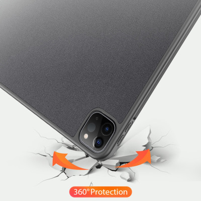 Bao Da Dành Cho iPad Pro 11 inch 2020/ 2021/ 2022 Dux Ducis Domo Series Có Khe Cắm Bút, Tự Động Tắt Mở - HÀNG CHÍNH HÃNG