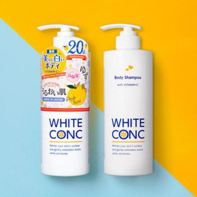 Sữa Tắm Dưỡng Trắng Da Toàn Thân Hương Yuzu White Conc (Chai 600 mL)