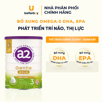 Sữa a2 Milk a2 Gentle Gold Số 3 Lon 800g