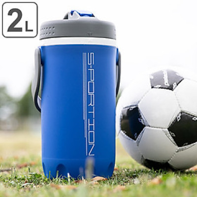 Bình nước giữ nhiệt dùng cho luyện tập thể thao Sportion One Touch 2.0L - hàng nội địa Nhật Bản |#Made in Japan|
