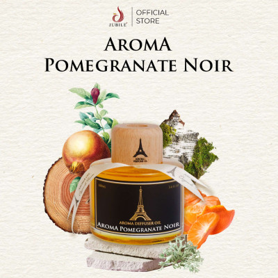 Pomegranate Noir - Tinh Dầu Thơm Phòng Que Gỗ, Nước Hoa Khuếch Tán Thiên Nhiên 100ml Cao Cấp, Sang Trọng