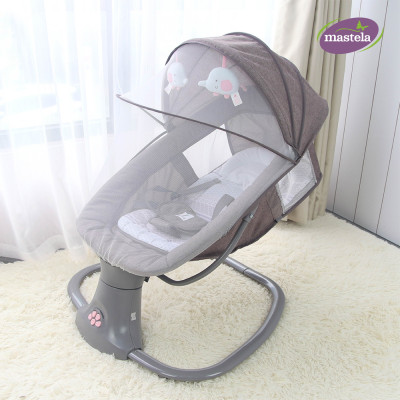 Nôi điện cho bé điều khiển từ xa và nhạc trắng ru ngủ Mastela 8104 / 8106 - Nôi cho bé sơ sinh nằm ngủ và chơi