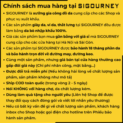 Giày Tây Nam Dây Buộc Giá Rẻ SIGOURNEY Kiểu Dáng Derby Dành Cho Dân Công Sở Màu Đen SIG-04 Bảo Hành 18 Tháng