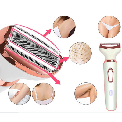 Dao Cạo Lông VùngKín, Cắt, Tỉa Lông Đa Năng 4in1 Đa Năng Tiện Dụng Cho Nam Và Nữ có che tên sản phẩm