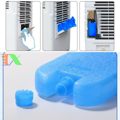 Đá khô Gel Hộp Nhựa 500ml Dùng Cho  Quạt Điều Hòa