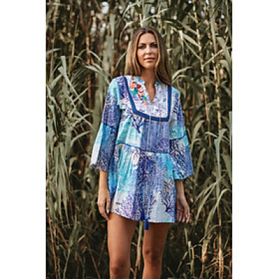 Đầm Kết Cườm Cotton Isla Bonita