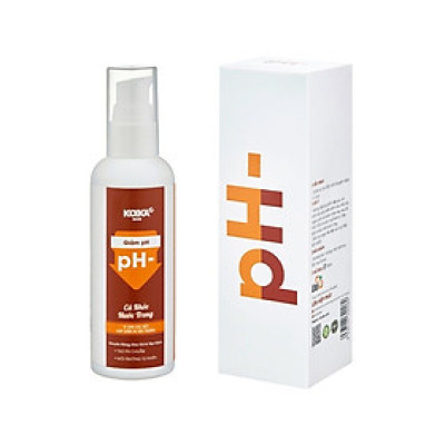 KOIKA pH- ( chai 105ml)  VI SINH ĐẶC BIỆT GIÚP GIẢM PH MÔI TRƯỜNG  CHUYÊN DÙNG CHO CÁ VÀ TÉP CẢNH