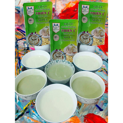 BỘT TÀU HỦ (TÀO PHỚ) SINGAPORE THIÊN Ý 90Gr - SOYA PUDDING MIXED -  TÀU HỦ THIÊN Ý HƯƠNG VỊ THƠM NGON ĐẶC TRƯNG THƠM MÁT TỪ ĐẬU NÀNH GIÚP ĐẸP DA - ĐẸP DÁNG - (Combo 3 gói)