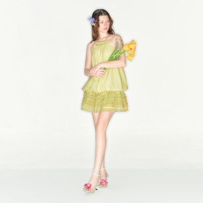 DOTTIE - Đầm bí cổ yếm - D0591