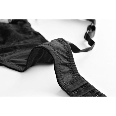 Bộ Quần Áo Lót Ren Cao Cấp Phong Cách Châu Âu Có Gọng, Không Đệm Siêu Mỏng (BL02)