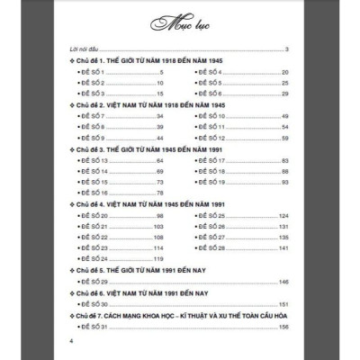 Đề kiểm tra đánh giá Lịch Sử 9 Theo chủ đề (Dùng chung các bộ SGK) (HA-MK)