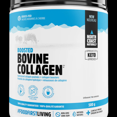 Bột Collagen Boosted Bovine Collagen North Coast Naturals Hộp 500g