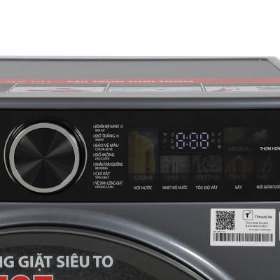 Máy giặt Toshiba Inverter 10.5 kg TW-T25BU115MWV(MG) - Hàng Chính Hãng - Chỉ giao HCM