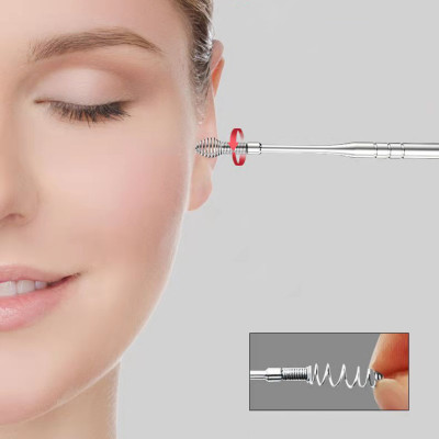 Bộ lấy ráy tai đa năng 6 món Cao cấp bằng thép không rỉ KitAcoom, hàng nhập khẩu cao cấp có hộp đựng