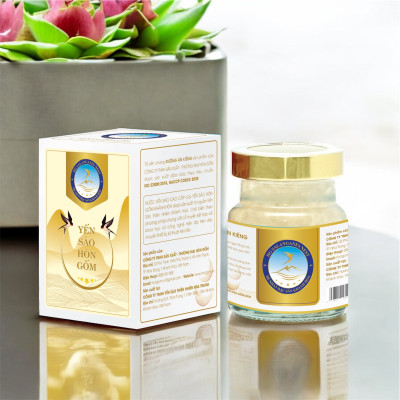 [Hộp 6 Hũ] Tổ Yến Chưng Đường Ăn Kiêng - Yến Sào Hòn Gốm Chính Hiệu Khánh Hòa - HGK NEST