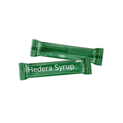 Siro Hedera Syrup Youth Pharma hỗ trợ giảm ho, giảm đờm. Hộp 20 gói (5ml/gói)