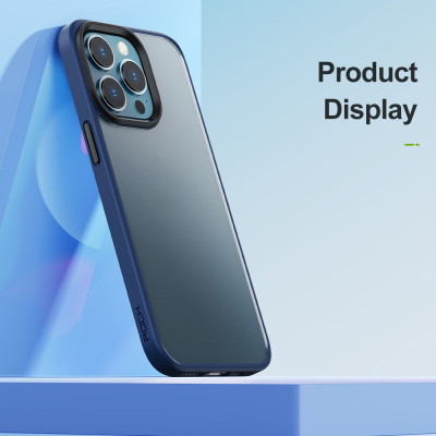 Ốp lưng chống sốc viền cao su cho iPhone 12 Mini thiết kế mặt lưng trong suốt Hiệu Rock hybrid Protective Case (độ đàn hồi cao, bảo vệ toàn diện, tản nhiệt tốt) - hàng nhập khẩu