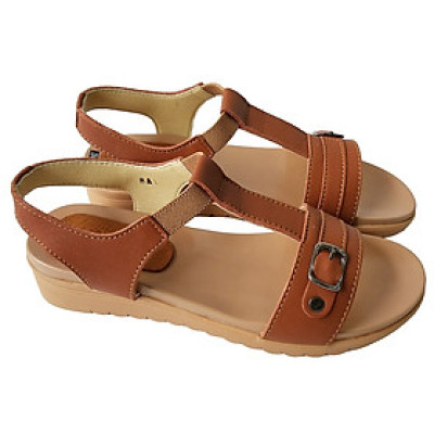 Giày Sandal Nữ BIGGBEN Da Bò Thật SDN43
