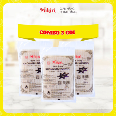 Bánh tráng không nhúng nước 35 lá Mikiri x 105gr Combo lựa chọn