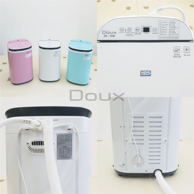 MÁY GIẶT SẤY MINI DOUX 12 CHỨC NĂNG LUX DX-1335 BẢN NÂNG CẤP 2023 CÓ CHỨC NĂNG SẤY HÀNG CHÍNH HÃNG