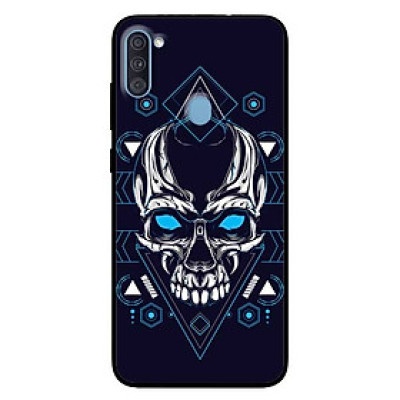 Ốp lưng dành cho Samsung A11 mẫu Đầu Lâu Mắt Xanh