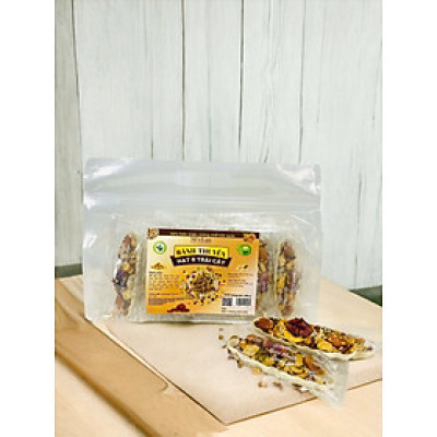 Bánh thuyền hạt dinh dưỡng MộcLan loại Vip mix các loại hạt hỗ trợ giảm cân ăn kiêng - 250g, 500g