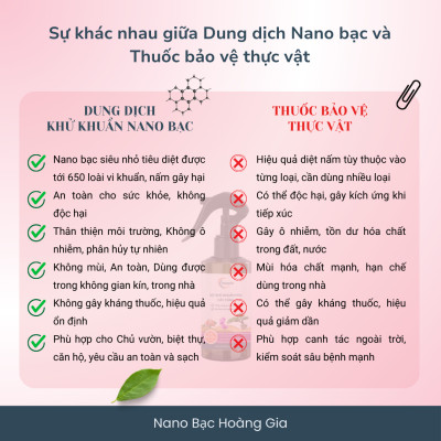 Dung Dịch Trị Nấm Cây & Hoa Nano Bạc Hoàng Gia Khử Khuẩn Cho Hoa Lan, Hoa Hồng & Cây Cảnh 200ml