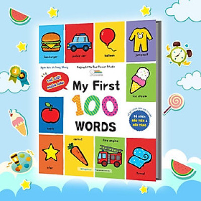 Sách - My First 100 Words - Sách Từ Vựng Đầu Đời Cho Bé - Megabook