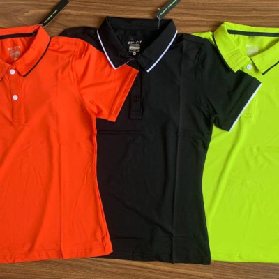 SET ĐỒ THỂ THAO NỮ GỒM ÁO THUN CỔ TRỤ VÀ QUẦN LỬNG LEGGING 9 TẤC ĐA NĂNG CAO CẤP