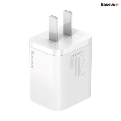 Bộ sạc nhanh nhỏ gọn 20W Baseus Super Si Quick Charger LV903- Hàng chính hãng.