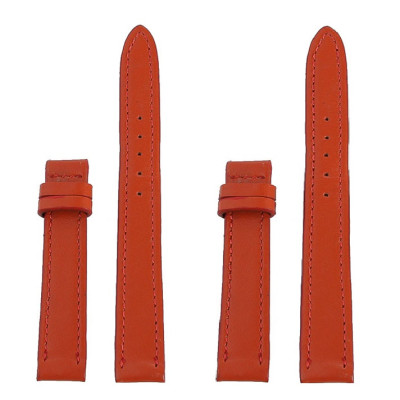  Dây đồng hồ da bò nhiều size màu cam HC8106-20-34