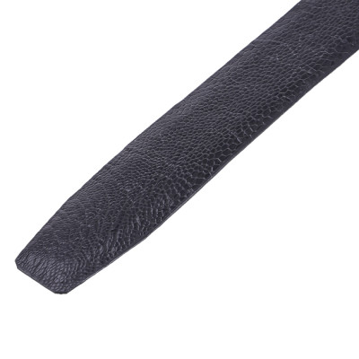 HJ4421-22-23-24 - Thắt lưng nam da đà điểu Huy Hoàng 4P đầu kim màu đen, nâu đất, vàng bò, nâu đỏ