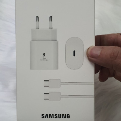Bộ dây và củ sạc nhanh sam sung 25w type C - Hàng chính hãng