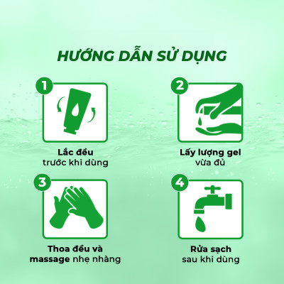 Gel bôi trơn Shell Play Massage 2 in 1 Aloe Vera - Chai 200ml | SHELL CHÍNH HÃNG