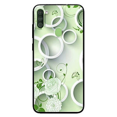 Ốp lưng dành cho Samsung Galaxy A11 mẫu Hoa Hồng Hoa Văn