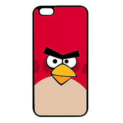 Ốp lưng dành cho Iphone 6 Plus Chim Điên Nền Đỏ - Hàng Chính Hãng