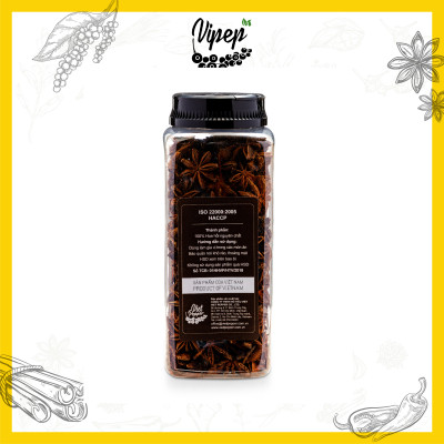 Hoa Hồi Nguyên Cánh Tự Nhiên Vipep Hũ Nhựa 200g