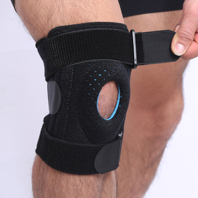 Đai bảo vệ đầu gối AOLIKES A-7915 lò xo đàn hồi trợ lực hỗ trợ dây chằng khớp gối sport knee pad