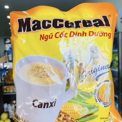 Ngũ cốc dinh dưỡng MacCereal bịch 560g (20 gói x 28g) thơm ngon dễ uống tiện lợi cho buổi sáng