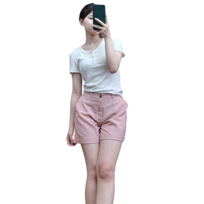 Quần linen short nữ ĐŨI VIỆT ống rộng nhiều màu cho các nàng lựa chọn, phù hợp với mọi dáng người và dễ mặc QD21 
