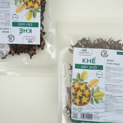 Khế sấy khô Goce - Công nghệ sấy lạnh cao cấp - 130g