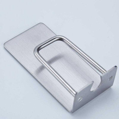 Giá Dán Tường Để Bàn Chải Đánh Răng Để Úp Cốc Nhà Tắm, Inox 304 Ko Gỉ, Không Khoan Đục, Liên Kết Với Tường Dùng Miếng Dán Hoặc Keo Mềm Siêu Bền, TakyHome 4011