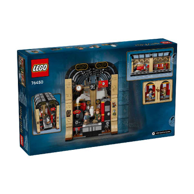 LEGO HARRY POTTER 76450 Đồ Chơi Lắp Ráp Trang Trí Kệ Sách: Tàu Tốc Hành Hogwarts (832 chi tiết)