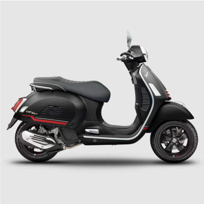 Xe Tay Ga Vespa GTS Super Sport 150 Màu Đen Sần Black Opaco