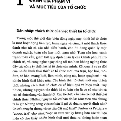 Thiết Kế Tổ Chức (Tái Bản 2022)