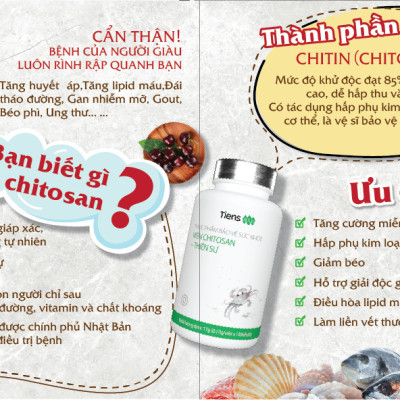 TPBVSK Viên Chitosan - Thiên Sư
