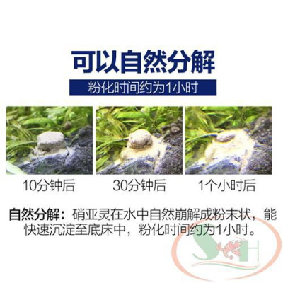 Vi sinh viên nén Sunsun Nitrifying Bacteria Tablet xử lý khử độc làm trong nước bể cá tép thủy sinh